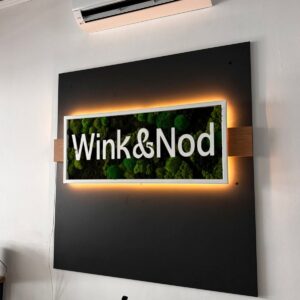 Machový obraz - LOGO WinkNod