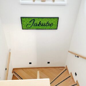 Machový obraz – LOGO Jakube