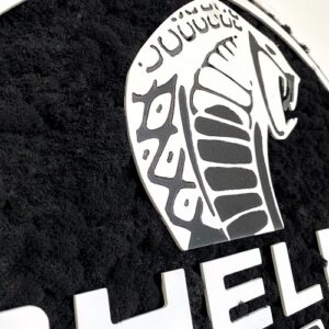 Machový obraz – LOGO Shelby