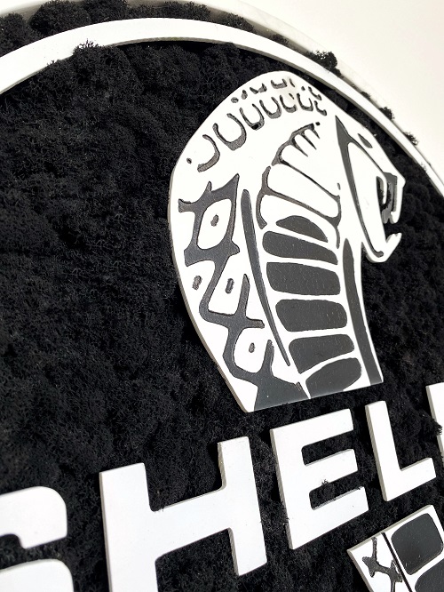 Machový obraz – LOGO Shelby