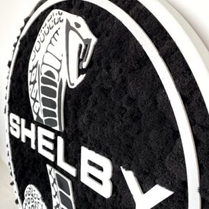 Machový obraz – LOGO Shelby
