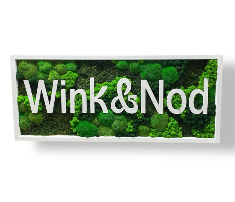Machový obraz - LOGO WinkNod
